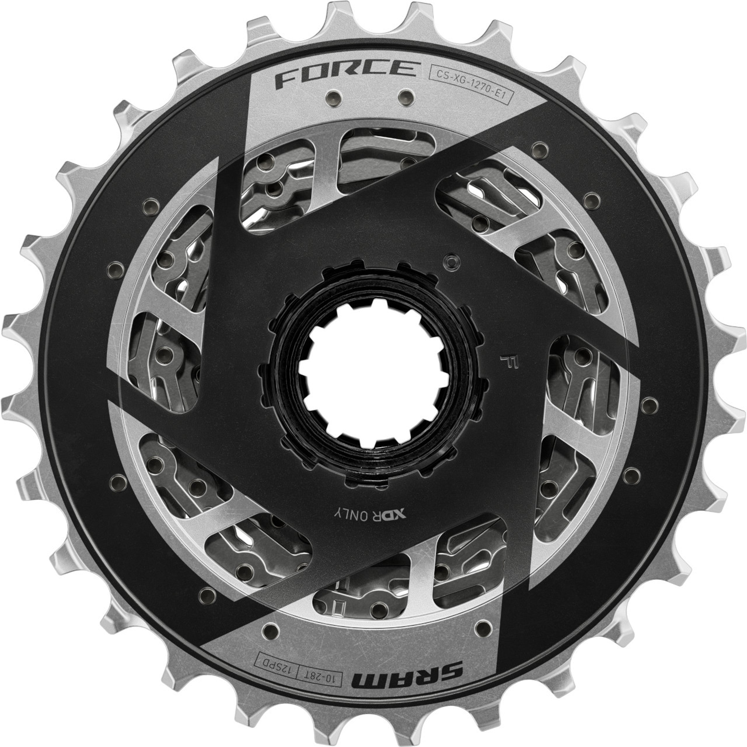 SRAM Force AXS E1 XG-1270 Cassette 12 Speed