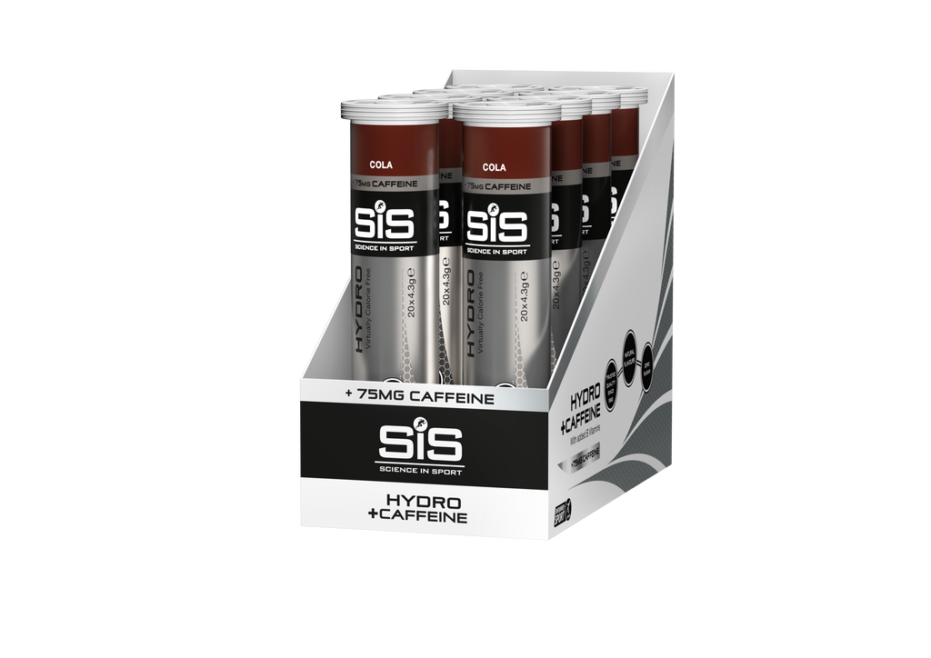 GO Hydro Tablet 20 x 4g Tablets 8 Pack Cola & Caffeine