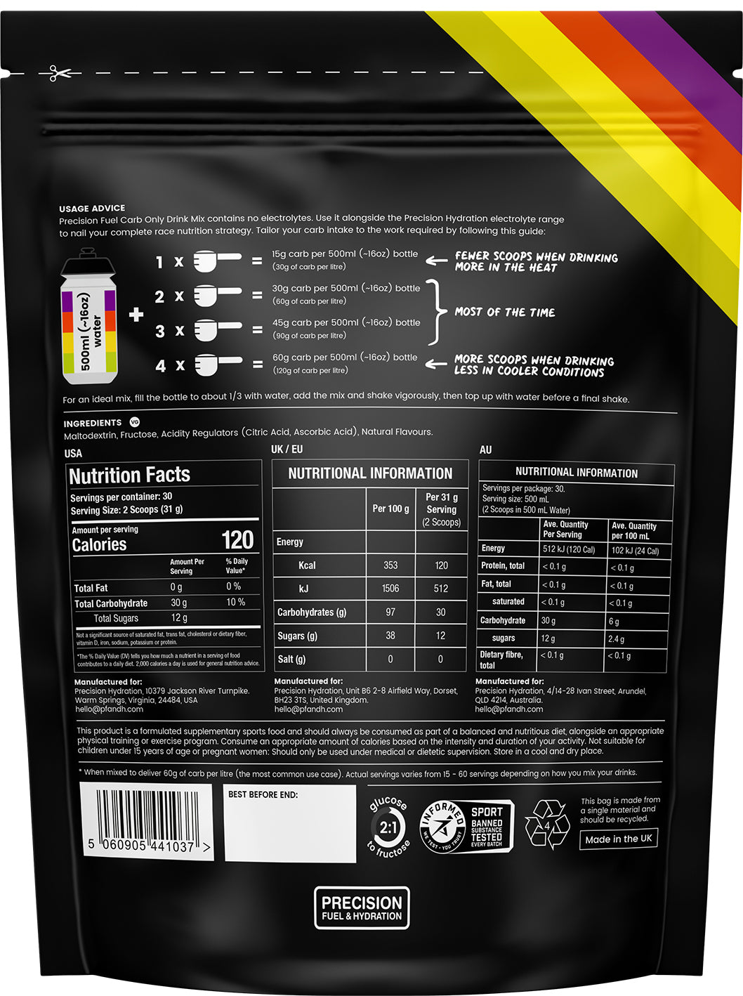 PF Carb Only Drink Mix