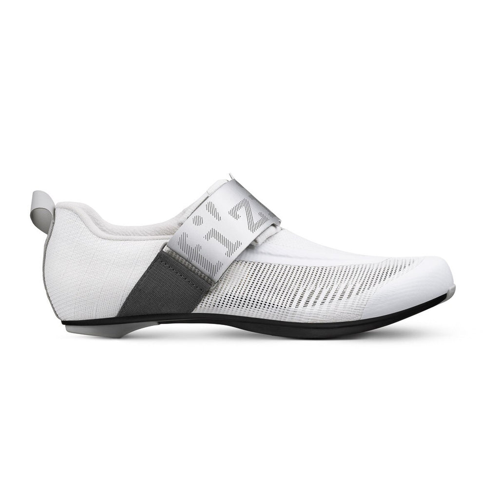 Fizik Transiro Hydra Aeroweave Carbon Triathlon Shoes White/Silver