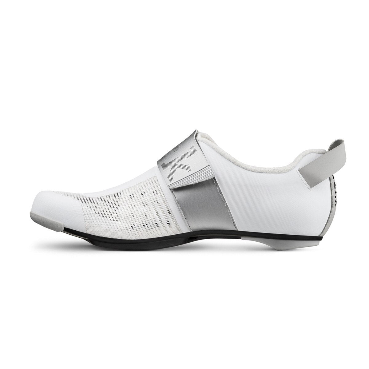 Fizik Transiro Hydra Aeroweave Carbon Triathlon Shoes White/Silver