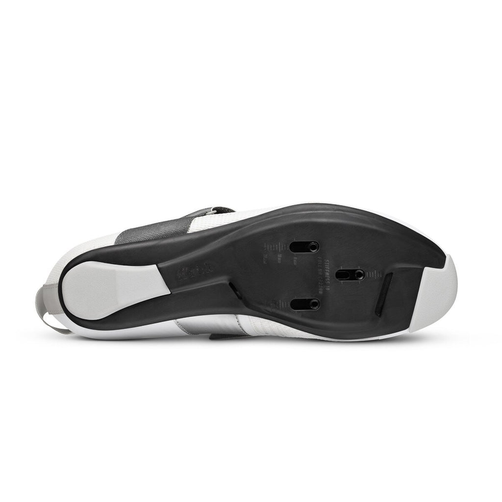 Fizik Transiro Hydra Aeroweave Carbon Triathlon Shoes White/Silver