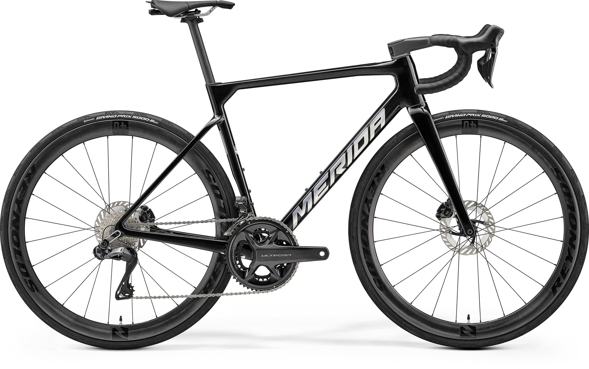 Merida Scultura 8000 Road Race Bike (Metallic Black/Flash Bcp)