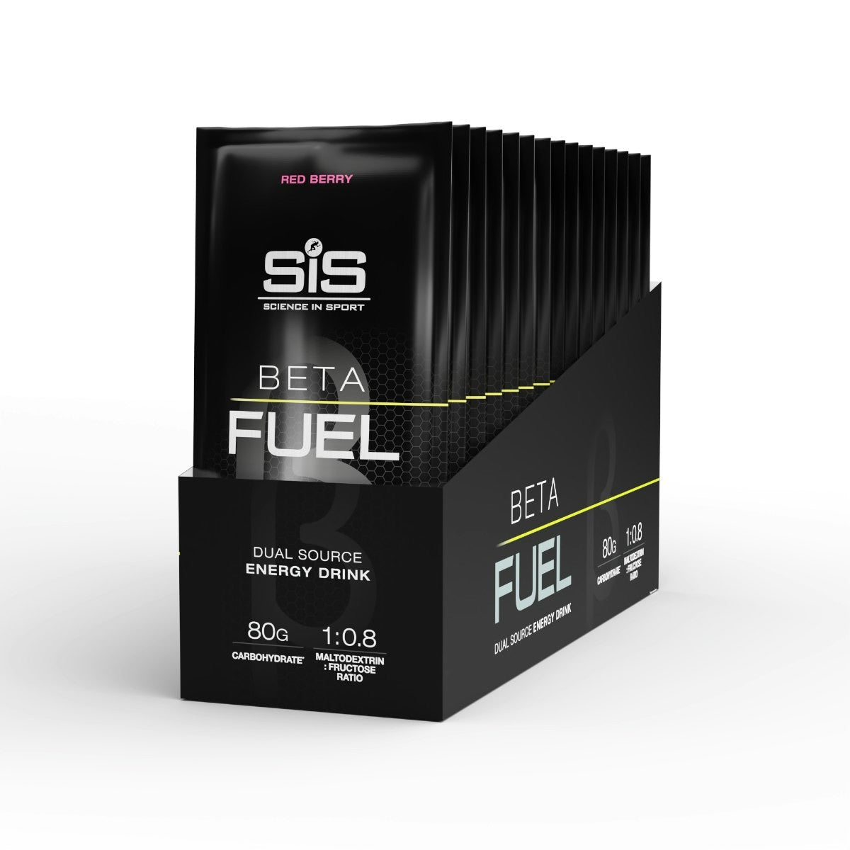 SIS BETA FUEL 80 SACHETS 15X82G RED BERRY