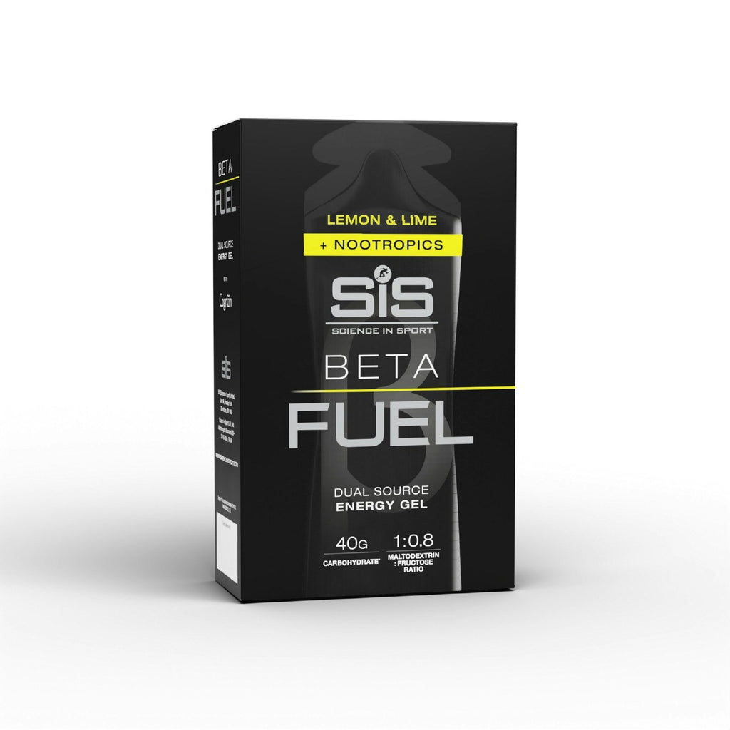 BETA FUEL + Nootropics Gels 60ml 6 Pack Lemon Lime