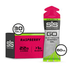 GO Energy + Electrolyte Gels 60ml 30 Pack Raspberry