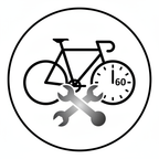 Icon bicyclce repair booking of 60 minutes