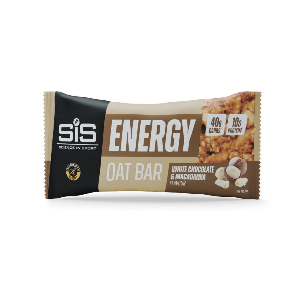 Energy Oat Bar 70g 12 Pack White Chocolate & Macadamia