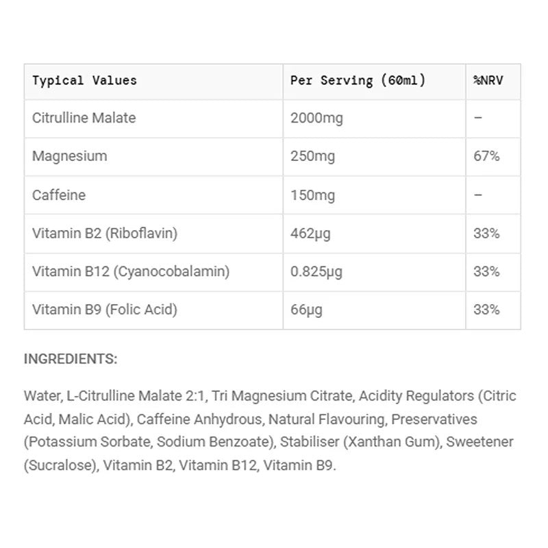 GO Caffeine Shot Cola 60ml 12 Pack