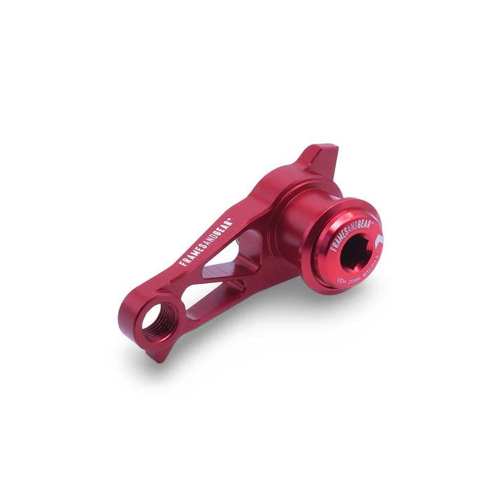 Framesandgear Disc Brake Direct Derailleur Hanger for UDH Systems (Shimano Shifting) P1.0 Red