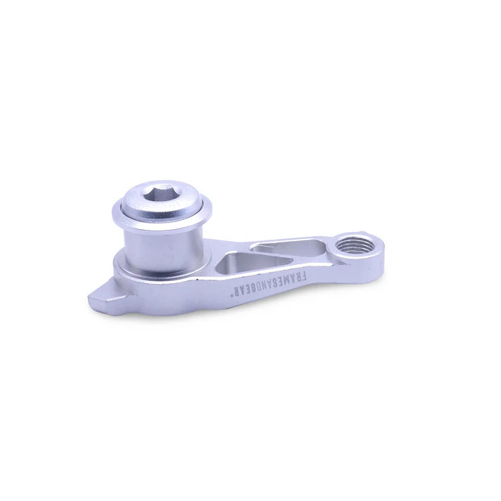 Framesandgear Disc Brake Direct Derailleur Hanger for UDH Systems (Shimano Shifting) P1.0 Silver