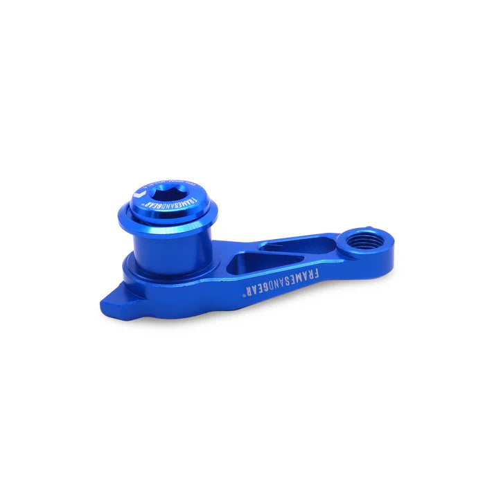 Framesandgear Disc Brake Direct Derailleur Hanger for UDH Systems (Shimano Shifting) P1.0 Blue